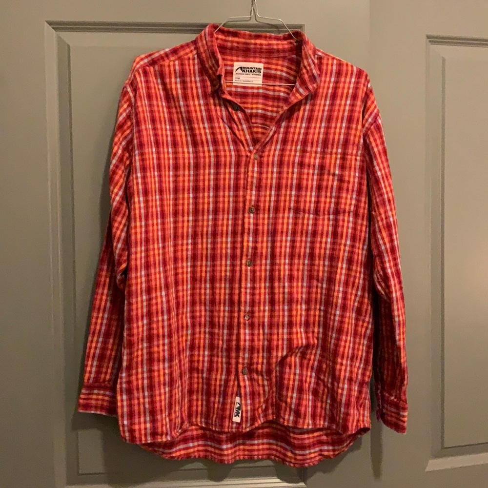 Mountain Khakis Multicolor Button Down - image 1